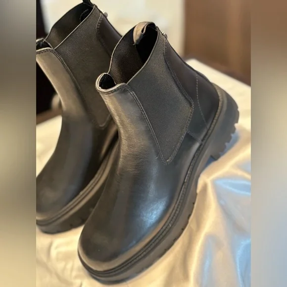 NEW Men’s Kurt Geiger London Ryder Chelsea Leather Pull On Boots - Picture 5 of 10